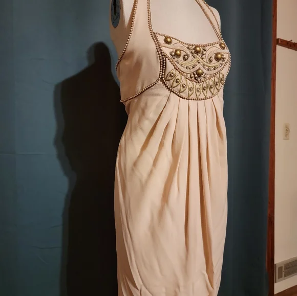 Temperley London beaded silk dress - Picture 2 of 5